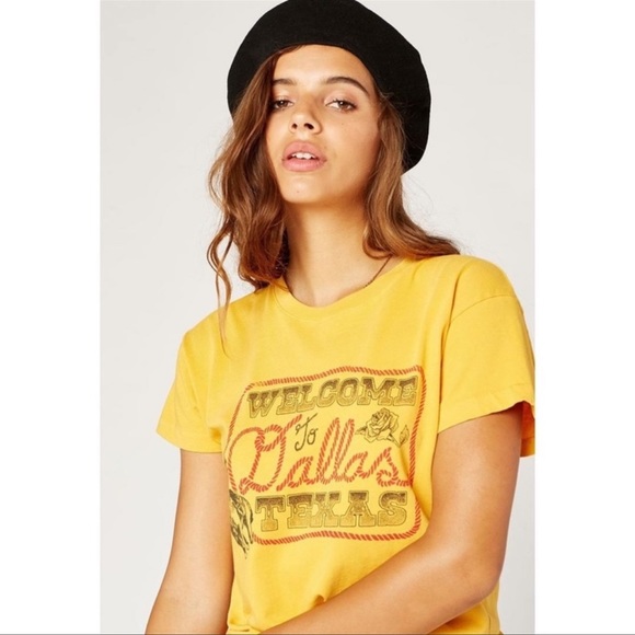 Daydreamer Welcome to Dallas Graphic Tour Tee Nwt - Picture 5 of 9